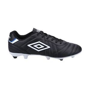 Umbro Mens Speciali Liga Leather Soccer Cleats / Black/White